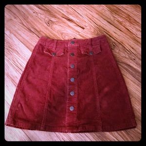 Mossimo Corduroy Skirt